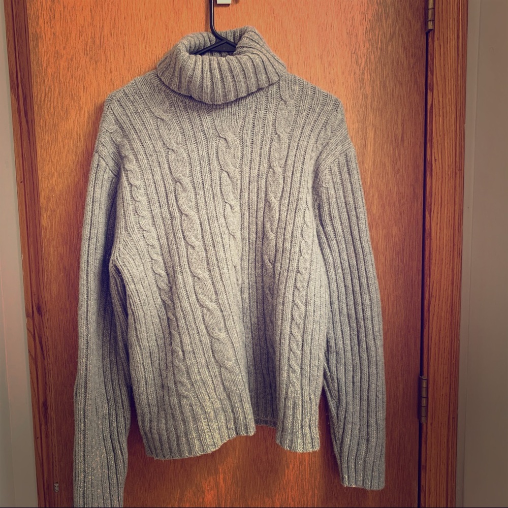Polo Ralph Lauren Cable Knit Wool Blend Sweater